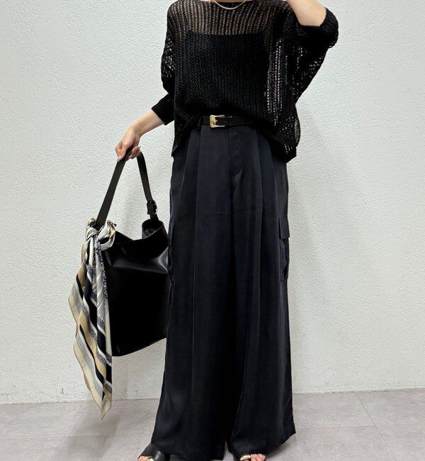  「【セットアップ対応】キュプラカーゴパンツ」|チノ|