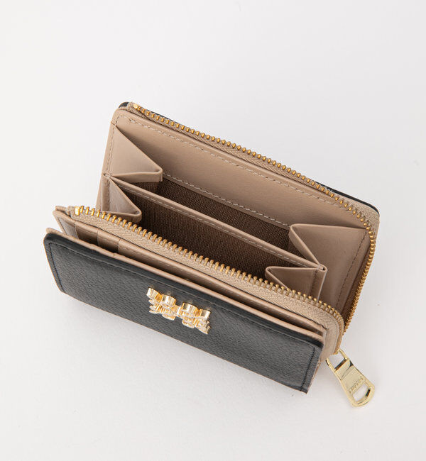  「モノグラムプレートハーフウォレット」|財布|