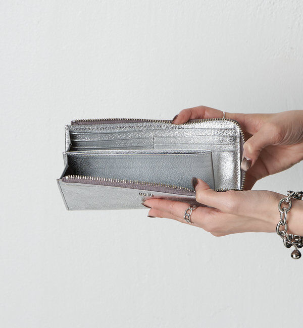  「ミニモノグラムプレートロングウォレット」|財布|