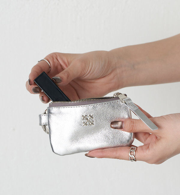  「カラビナ付き ソフトレザーマルチケース」|その他|