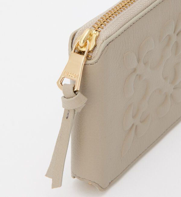  「エンボスモノグラムラウンドウォレット」|財布|