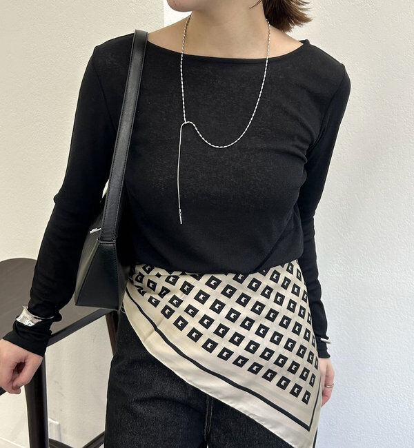  「newシアーロングTシャツ」|Tシャツ・カットソー|