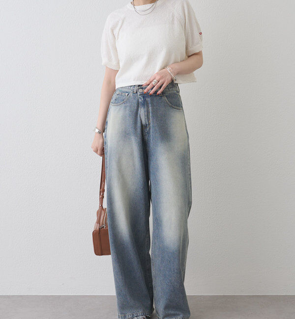  「カットオフオーバーダイデニム」|デニム|