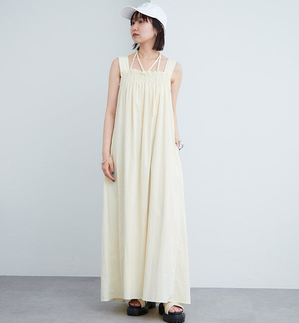  「ホルターマキシワンピース」|ワンピース|