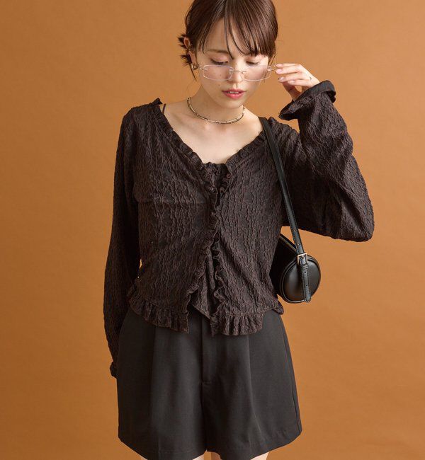  「ビスチェSETレースカーデ」|カーディガン|