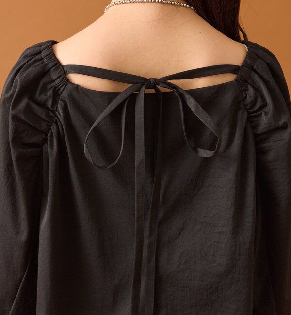  「チョーカーリボンパフブラウス」|シャツ・ブラウス|