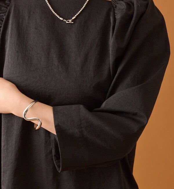  「チョーカーリボンパフブラウス」|シャツ・ブラウス|