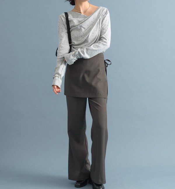  「オフショルロンT」|Tシャツ・カットソー|