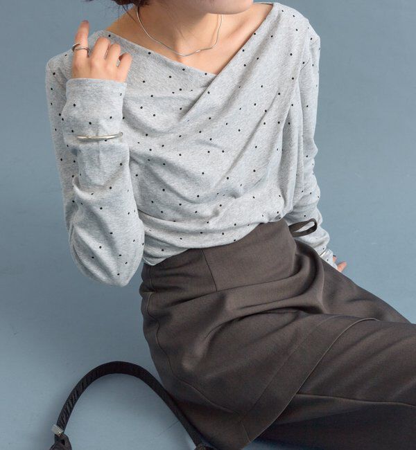  「オフショルロンT」|Tシャツ・カットソー|