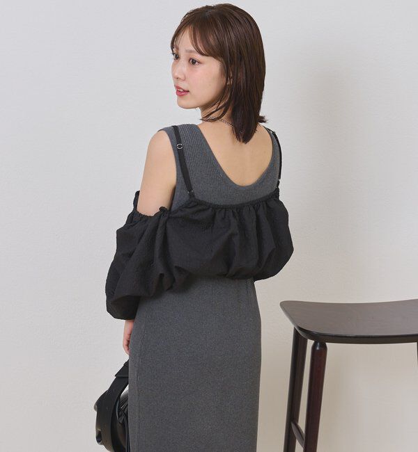  「【@sktnnm企画】ホイップブラウスセットワンピース」|ワンピース|