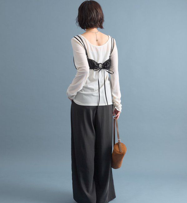  「ギャザービスチェ SETトップス」|Tシャツ・カットソー|