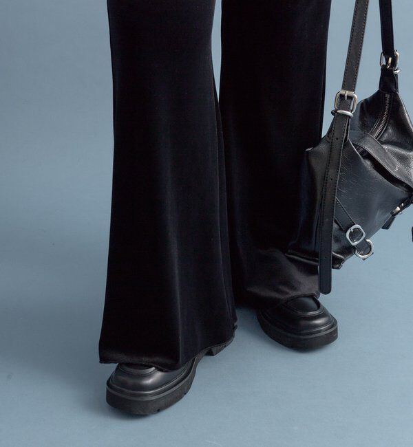  「ベロアフレアパンツ」|チノ|