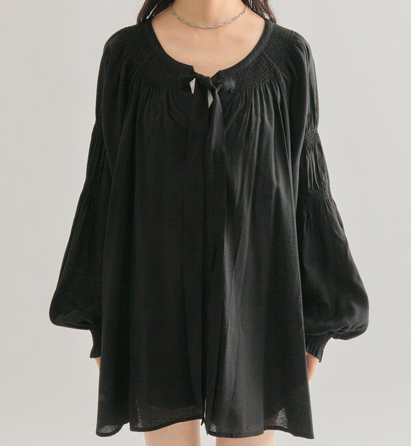  「ボウタイスキッパーブラウス」|シャツ・ブラウス|