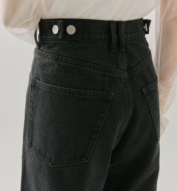  「レース切替デニム」|デニム|