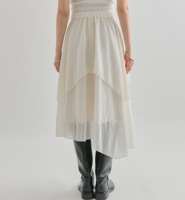  「フリルアシメスカート」|スカート|