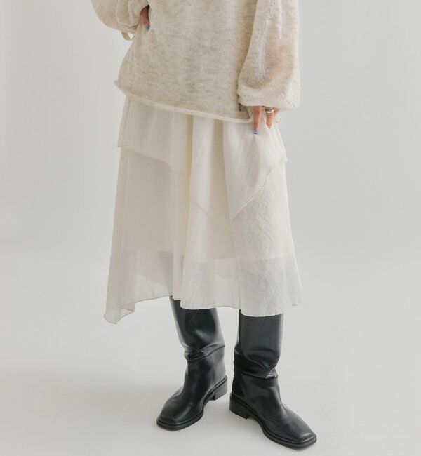  「フリルアシメスカート」|スカート|