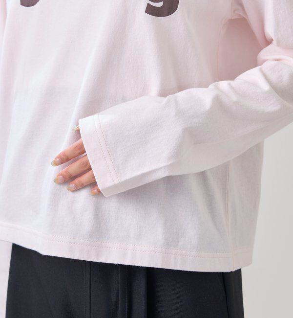  「ロゴチビロングTシャツ」|Tシャツ・カットソー|