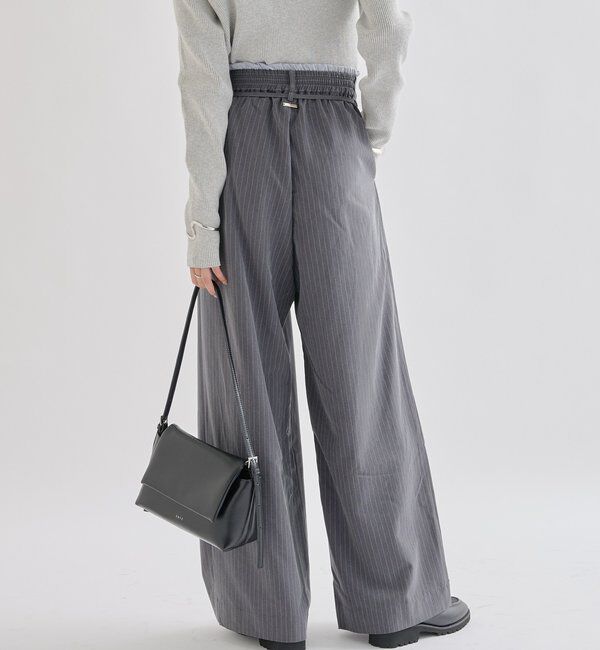  「Wベルトパンツ」|チノ|