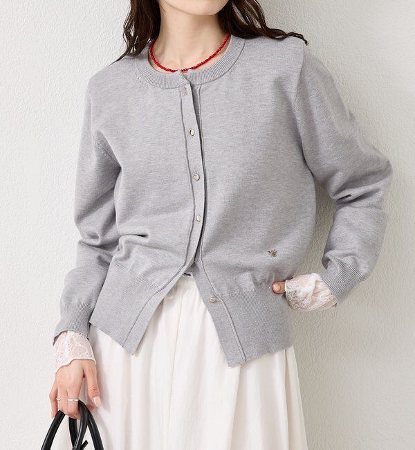  「チャーム付きデイリーカーディガン」|カーディガン|