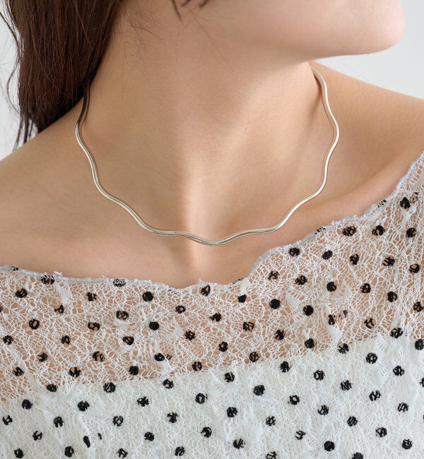  「【Lara】WAVEチョーカー」|リング|