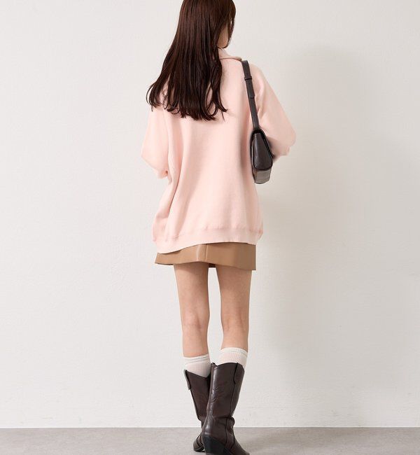  「26SSスウェットライクヘンリーニット」|ニット・セーター|