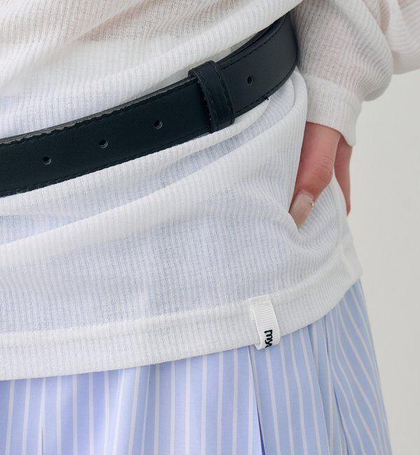  「バックシャンロングTシャツ」|Tシャツ・カットソー|