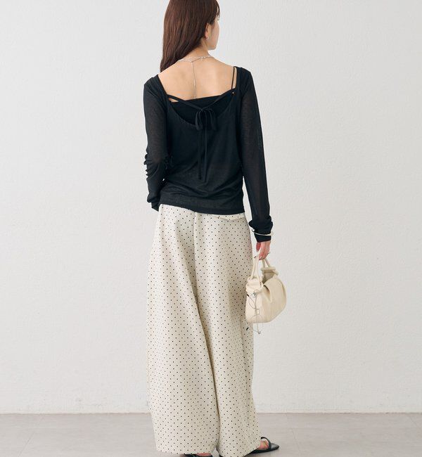  「バックシャンロングTシャツ」|Tシャツ・カットソー|