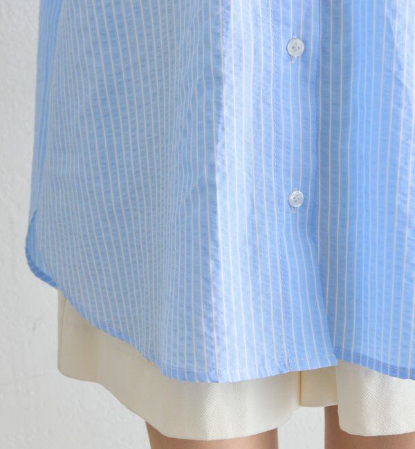  「ストライプBIGシャツ」|シャツ・ブラウス|