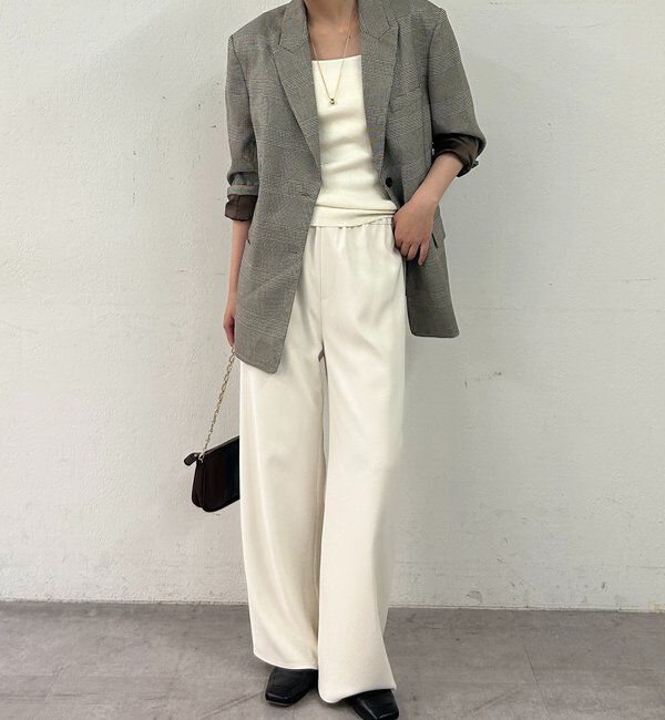  「イージーワイドパンツ」|チノ|