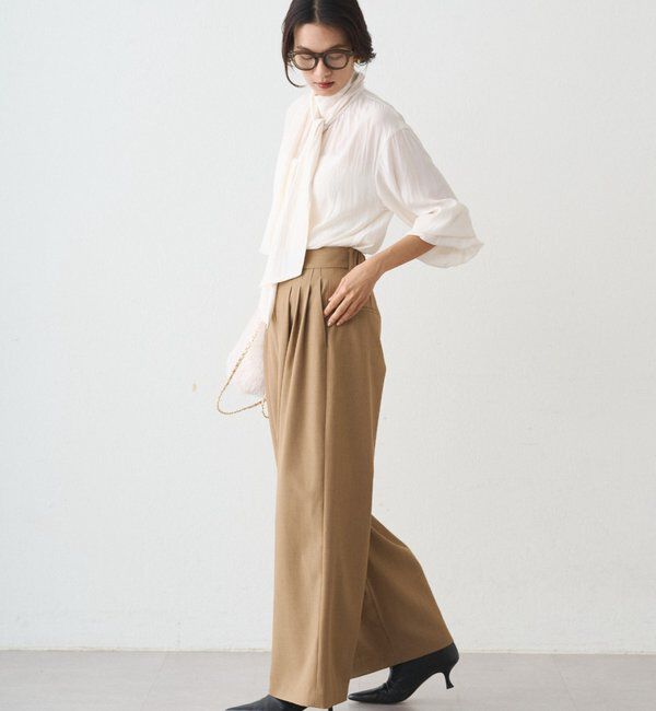  「ボウタイブラウス」|シャツ・ブラウス|