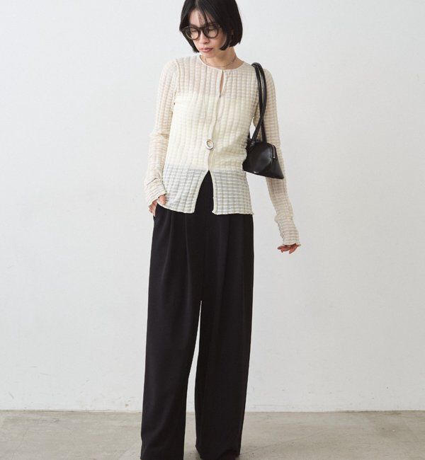  「シアーカーデ」|ニット・セーター|