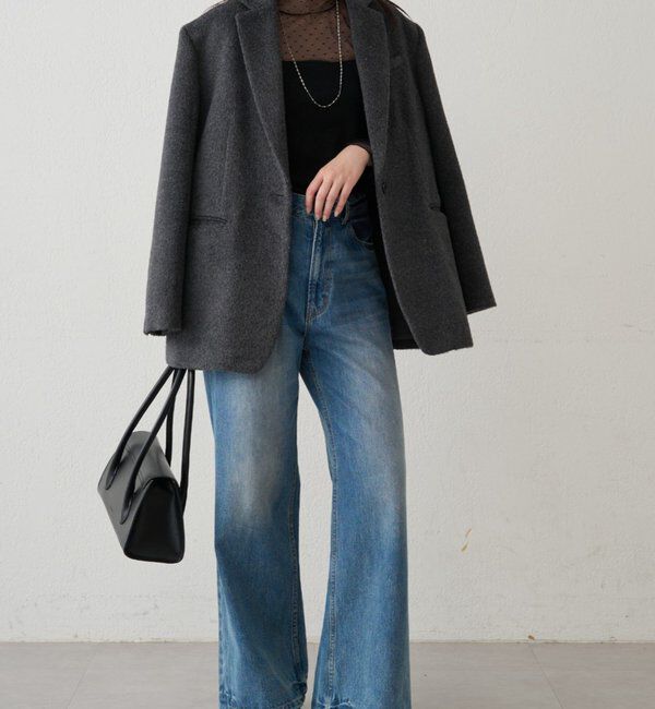  「シアーチュールハイネックプルオーバー」|Tシャツ・カットソー|