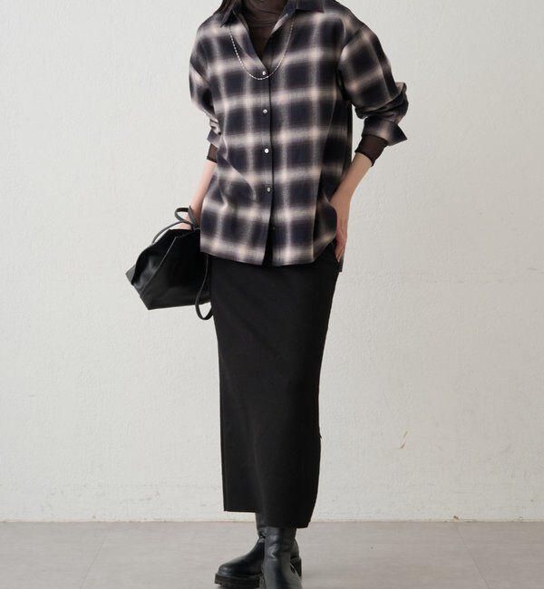  「シアーチュールハイネックプルオーバー」|Tシャツ・カットソー|