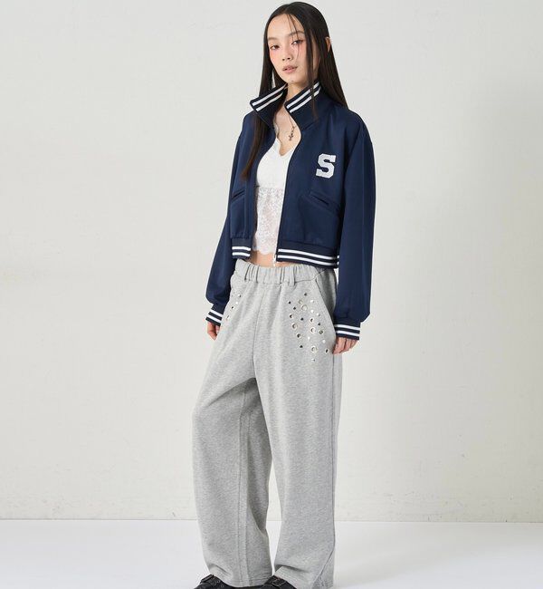  「アイレットスウェットパンツ」|チノ|