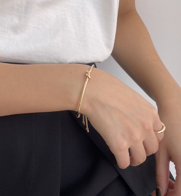  「〈GOLDY/ゴールディ〉スライドボールノットブレス」|リング|