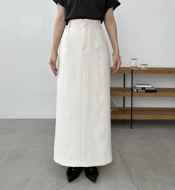  「【累計1万枚突破/全骨格◎/低身長サイズ】マキシIラインスカート」|スカート|