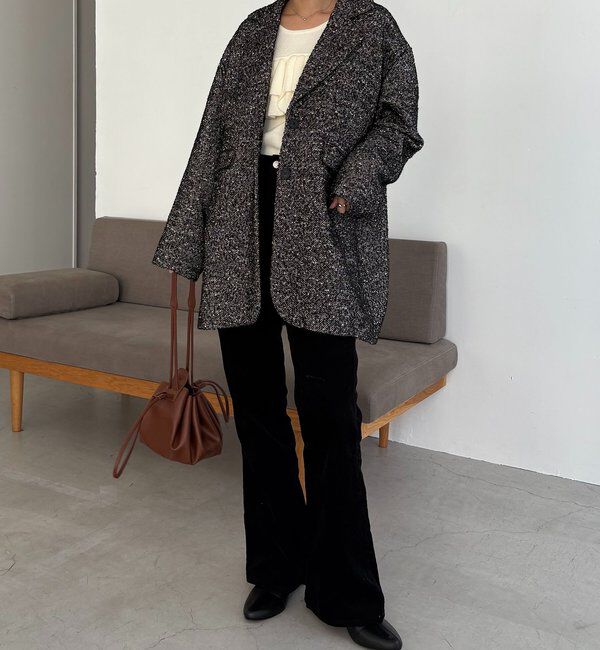  「ツイードテーラーハーフコート」|その他|
