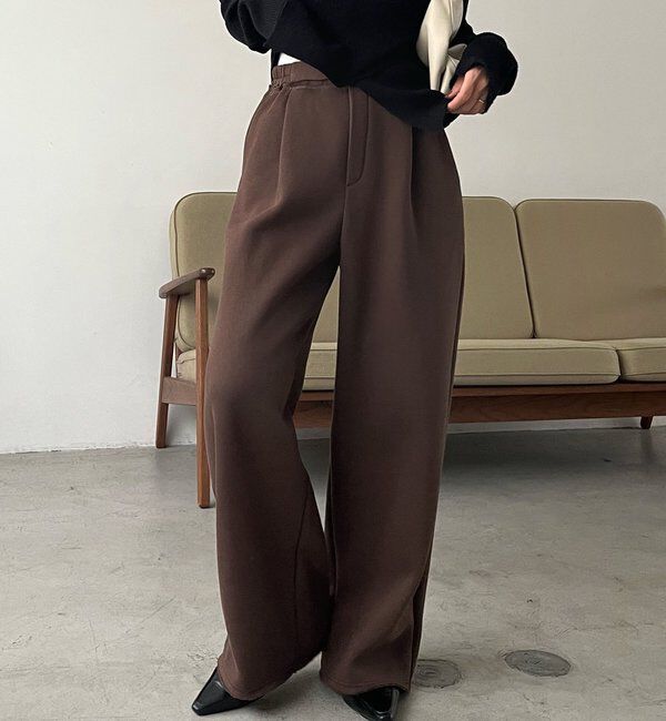  「裏起毛スウェットパンツ」|チノ|