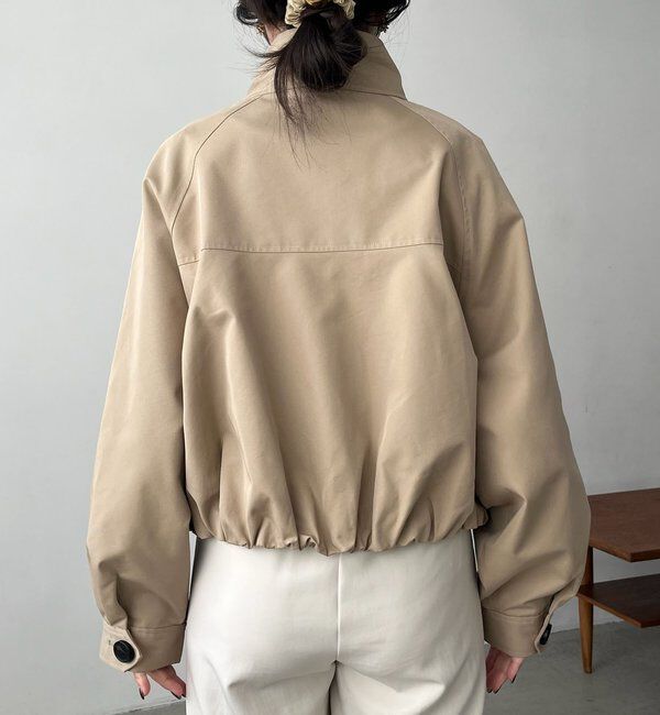  「【サイズ展開あり】ショートトレンチコート」|トレンチコート|