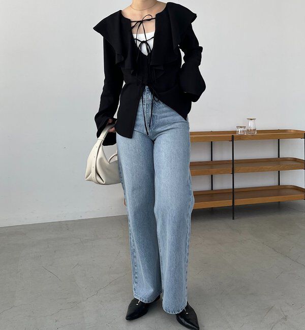  「フリルリボンブラウス」|シャツ・ブラウス|