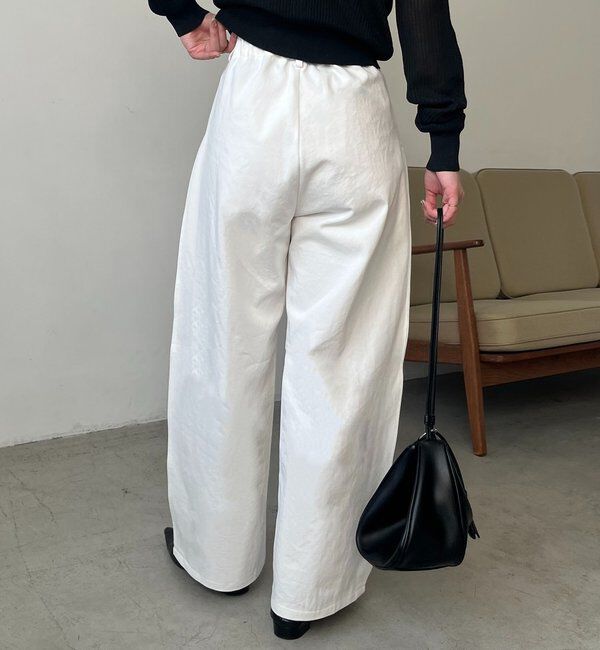  「【低身長サイズあり】サイドタックパンツ」|チノ|