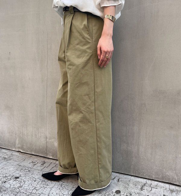  「ミリタリーパンツ」|チノ|
