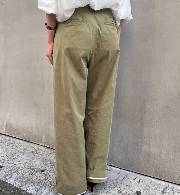  「ミリタリーパンツ」|チノ|