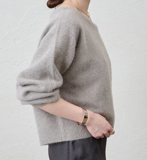  「ファーウールオフショルニット」|ニット・セーター|