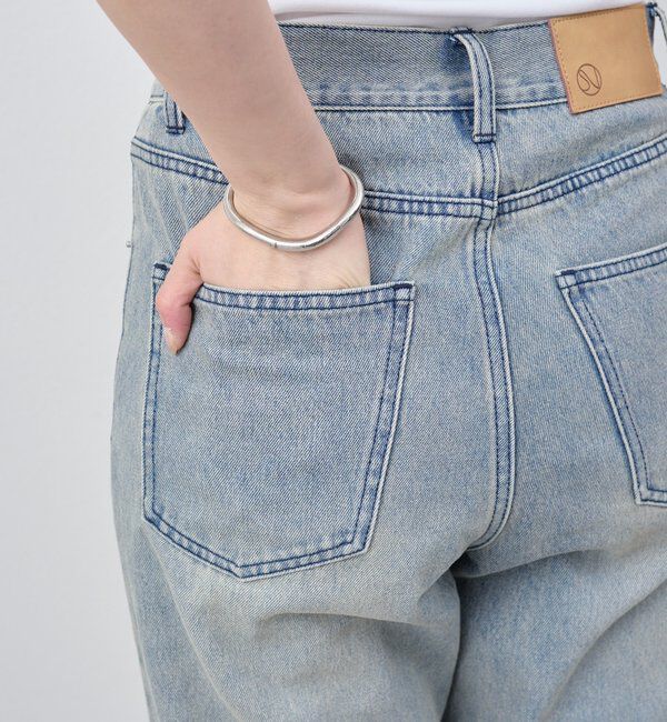  「サイドボタンデニム」|デニム|