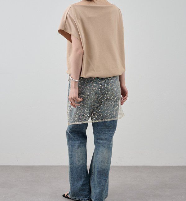  「スパンコールラップスカート」|スカート|