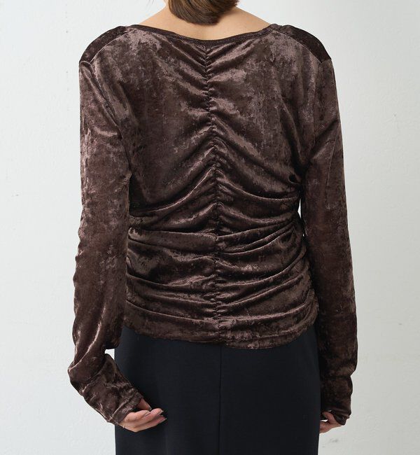  「シアーベロアカーディガン」|Tシャツ・カットソー|