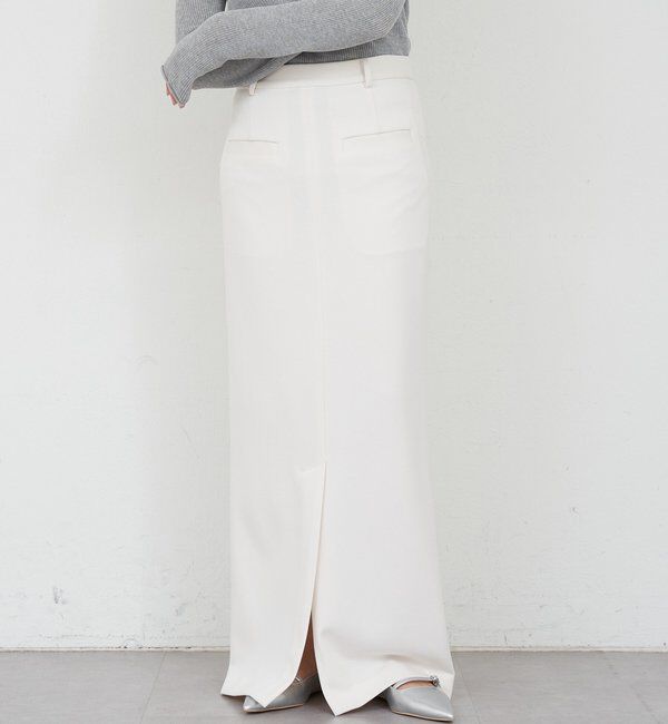  「ポンチIラインスカート」|スカート|