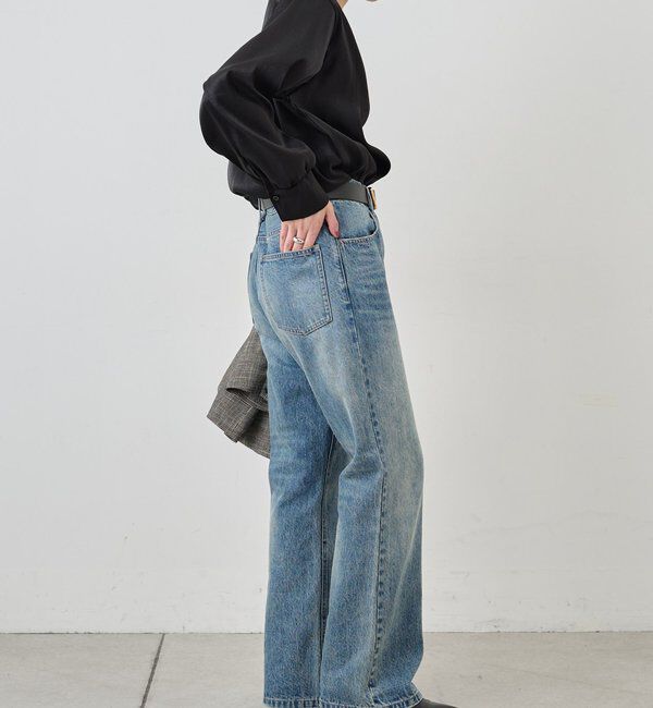  「【1枚でもレイヤードでも〇】サイドスリットシアーチュニック」|シャツ・ブラウス|