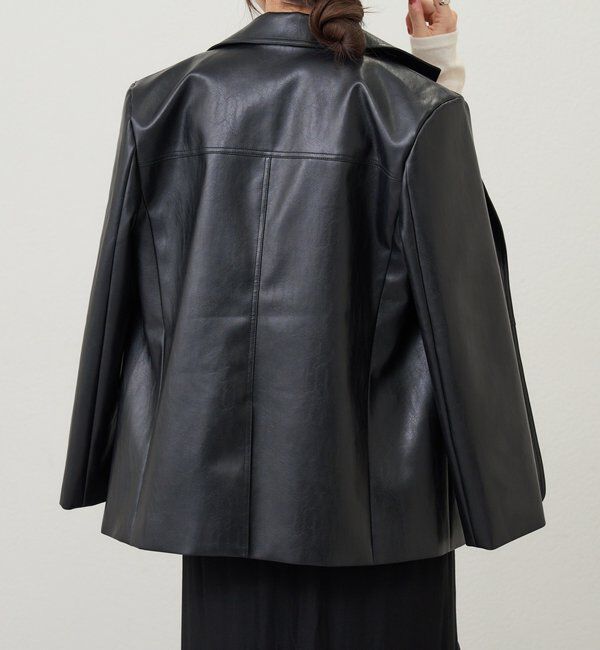  「レザーテーラージャケット」|テーラードジャケット|